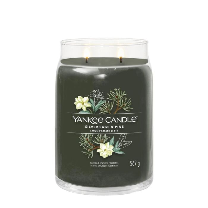 Yankee Candle Silver Sage & Pine Signature Large Jar